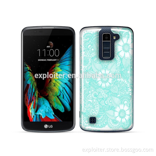 Full protective epoxy resin design your own cell phone case for LG K10 case